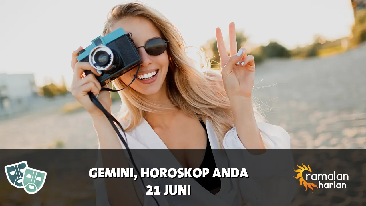 Horoskop Gemini untuk Minggu, 21 Juni 2026
