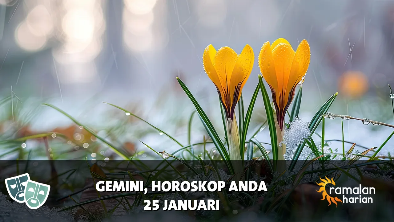Horoskop Gemini untuk Minggu, 25 Januari 2026