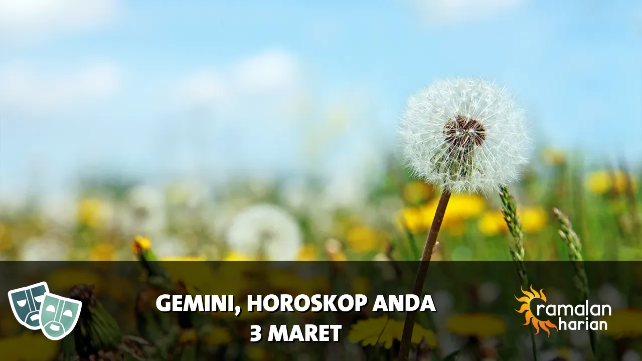 Horoskop Gemini untuk Selasa, 3 Maret 2026
