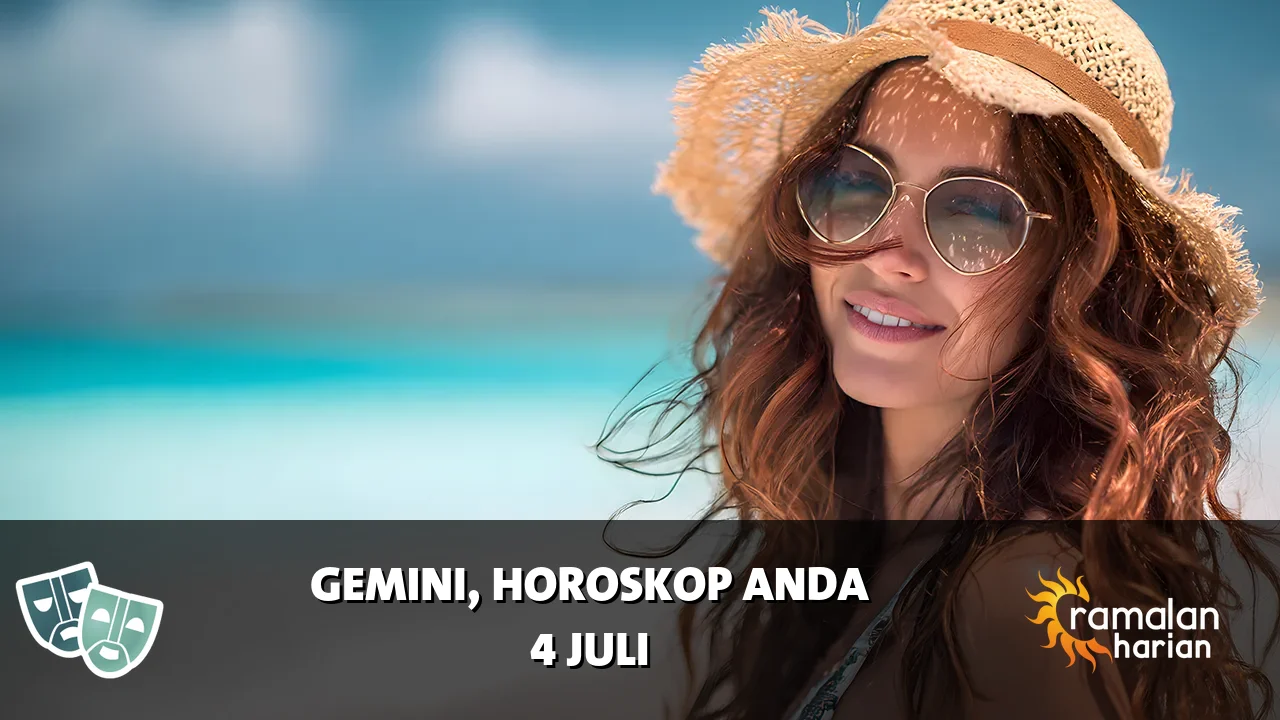 Horoskop Gemini untuk Sabtu, 4 Juli 2026