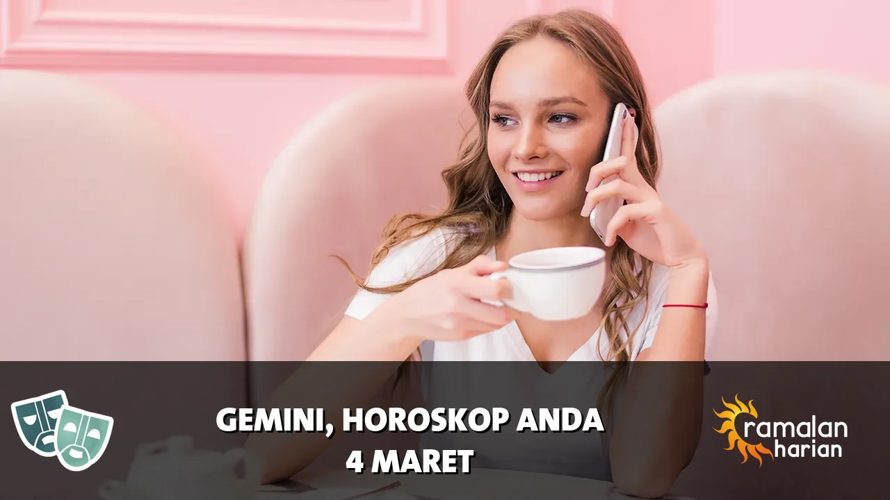 Horoskop Gemini untuk Rabu, 4 Maret 2026