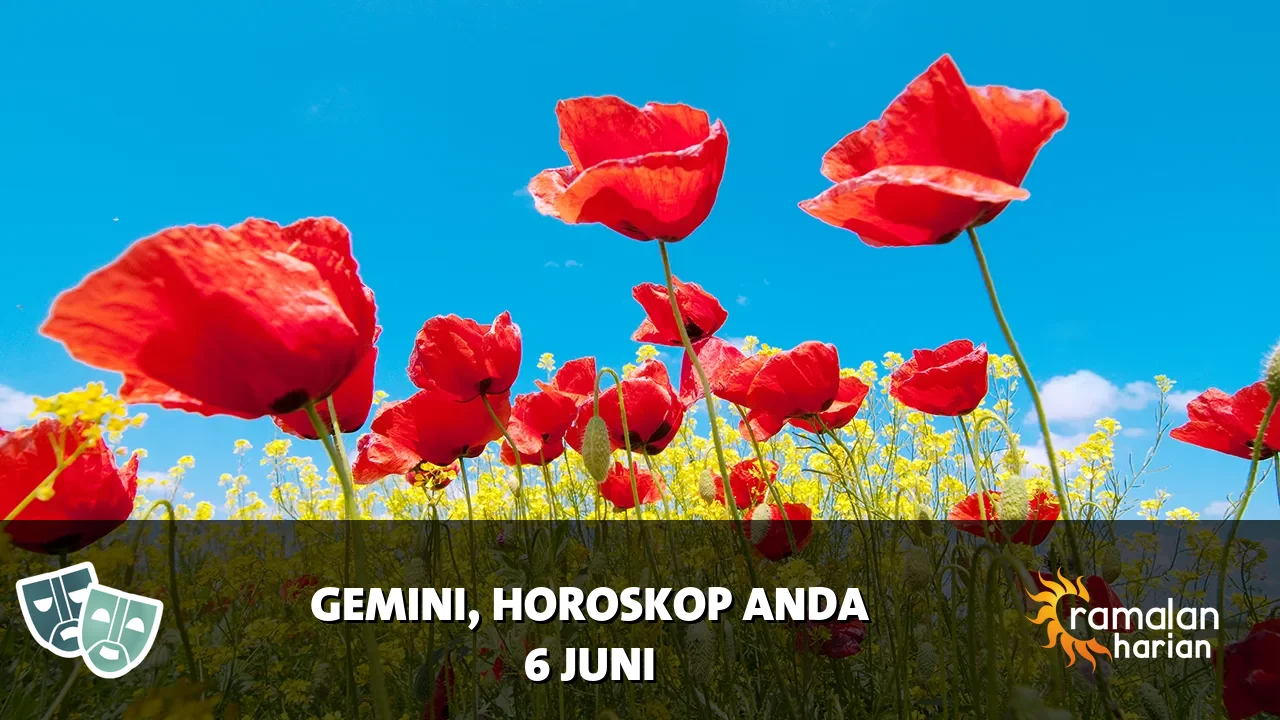 Horoskop Gemini untuk Sabtu, 6 Juni 2026