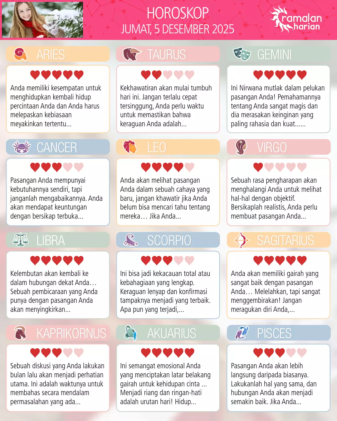 Akuarius: ramalan Anda untuk besok, 6 Desember 2025