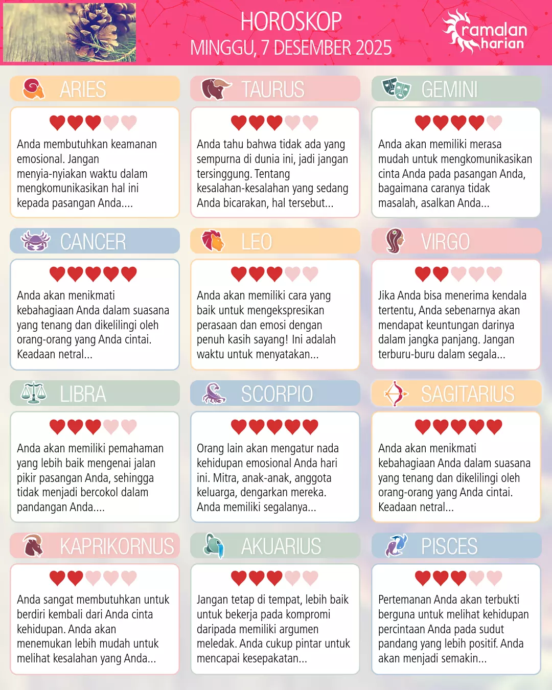 Akuarius: ramalan Anda untuk 9 Desember 2025