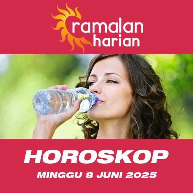 Prakiraan horoskop harian dari Minggu 8 Juni 2025
