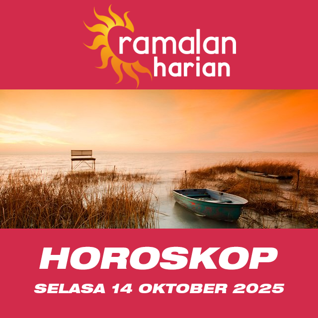 Prakiraan horoskop harian dari Selasa 14 Oktober 2025