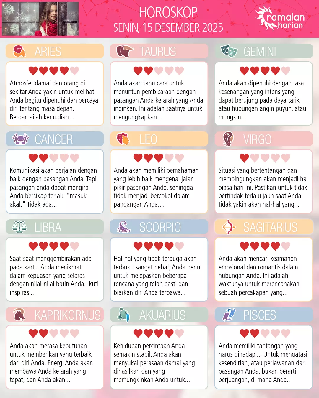 Pisces: ramalan Anda untuk 17 Desember 2025