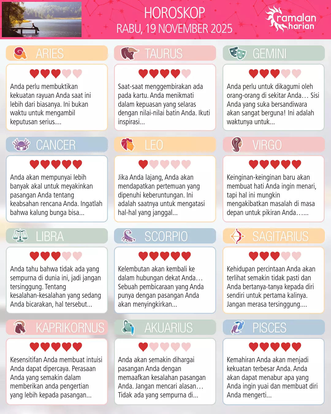 Akuarius: ramalan Anda untuk besok, 20 November 2025