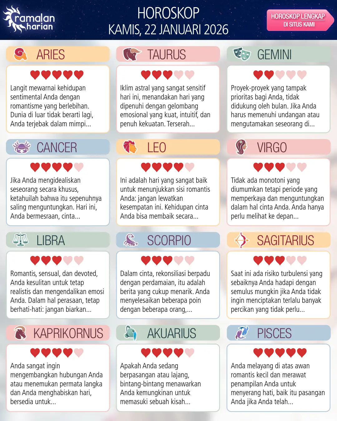 Akuarius: ramalan Anda untuk 24 Januari 2026