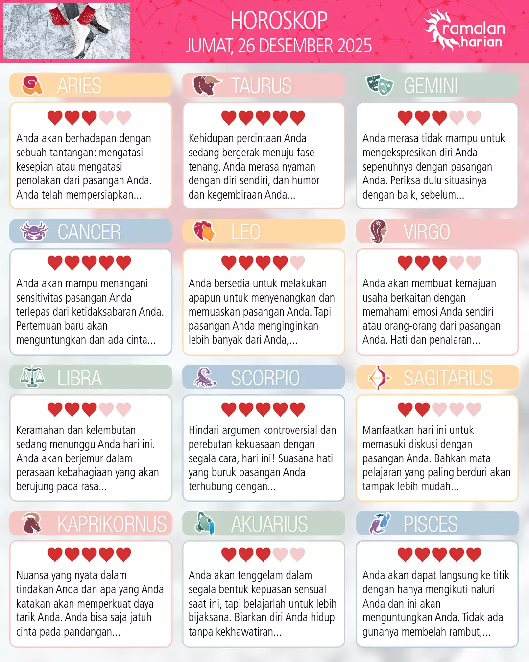 Akuarius: ramalan Anda untuk besok, 27 Desember 2025