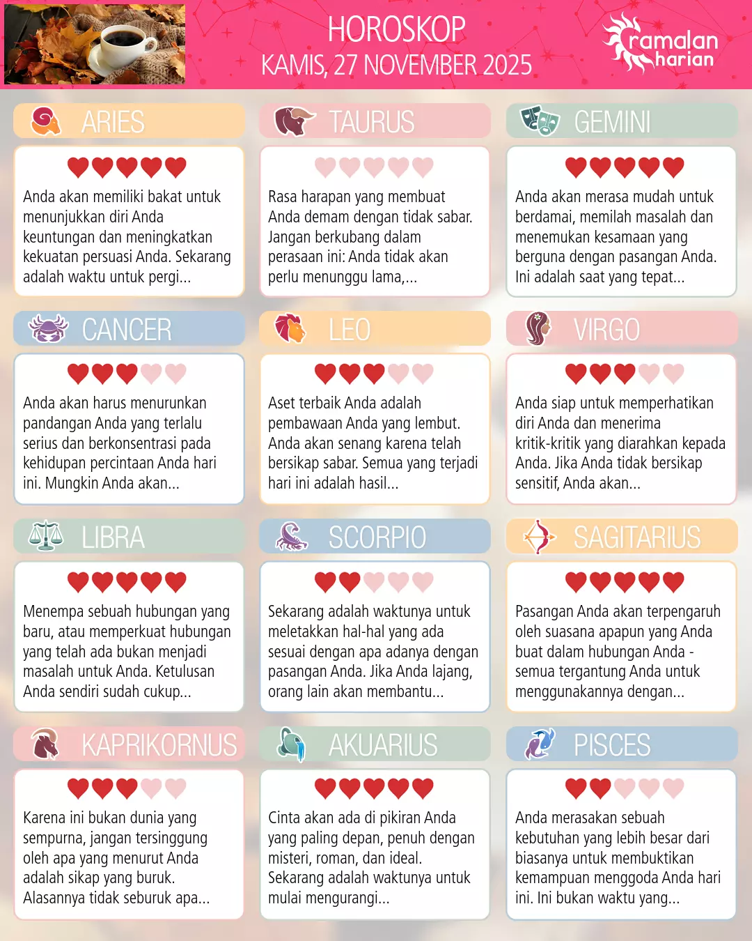 Akuarius: ramalan Anda untuk besok, 28 November 2025