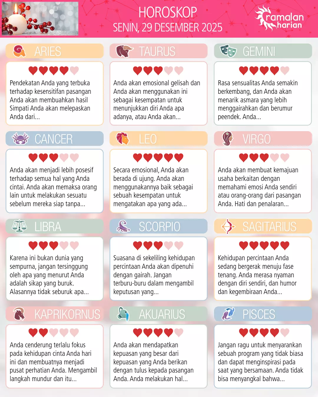 Akuarius: ramalan Anda untuk besok, 30 Desember 2025