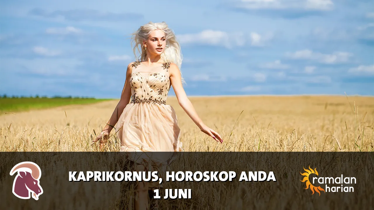 Horoskop Kaprikornus untuk Senin, 1 Juni 2026
