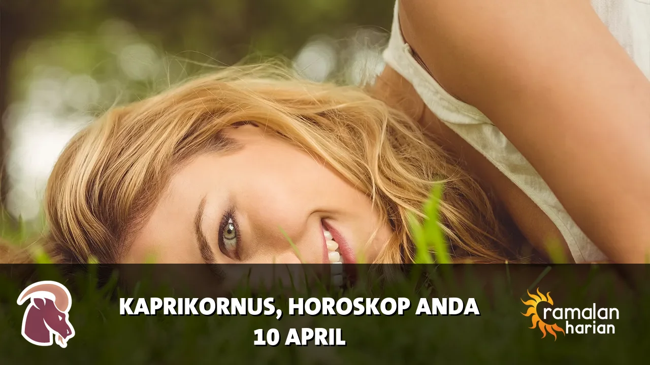 Horoskop Kaprikornus untuk Jumat, 10 April 2026