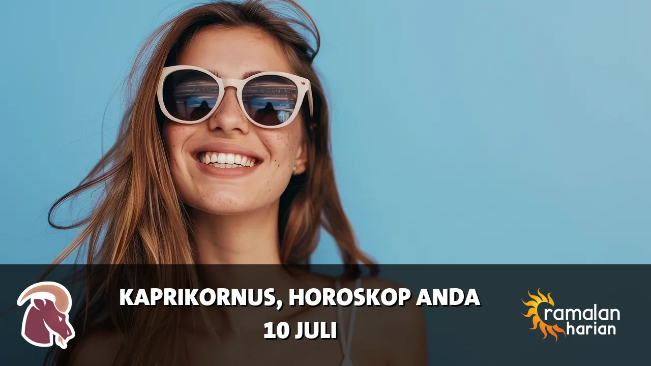Horoskop Kaprikornus untuk Jumat, 10 Juli 2026