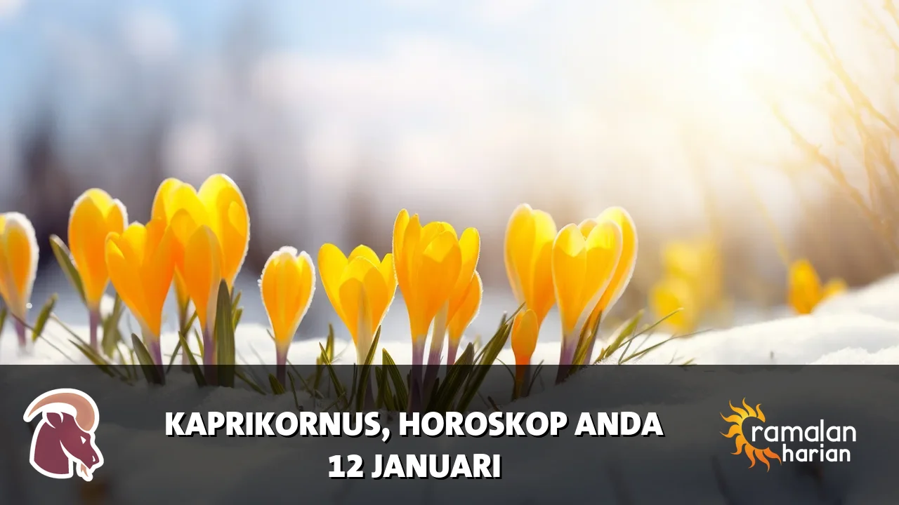Horoskop Kaprikornus untuk Senin, 12 Januari 2026