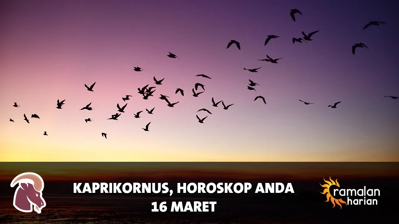 Horoskop Kaprikornus untuk Senin, 16 Maret 2026
