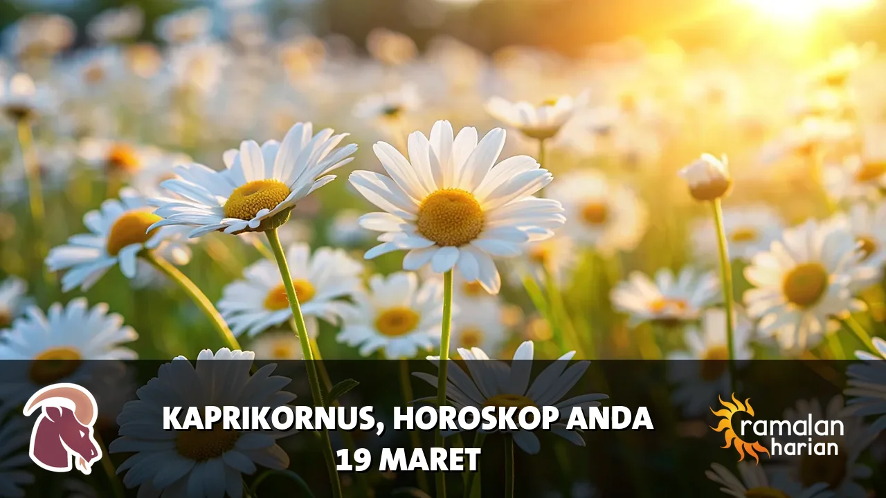 Horoskop Kaprikornus untuk Kamis, 19 Maret 2026