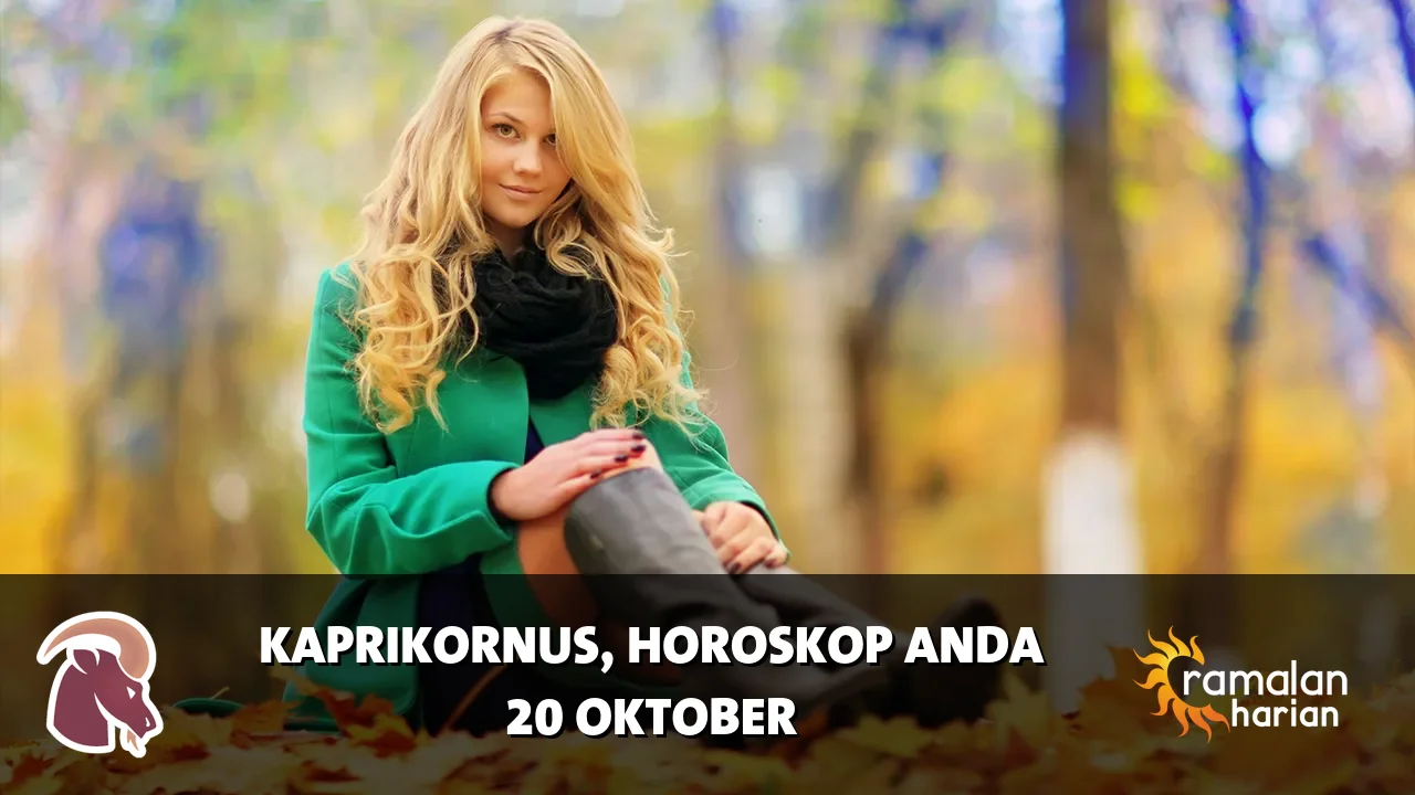 Horoskop Kaprikornus untuk Selasa, 20 Oktober 2026