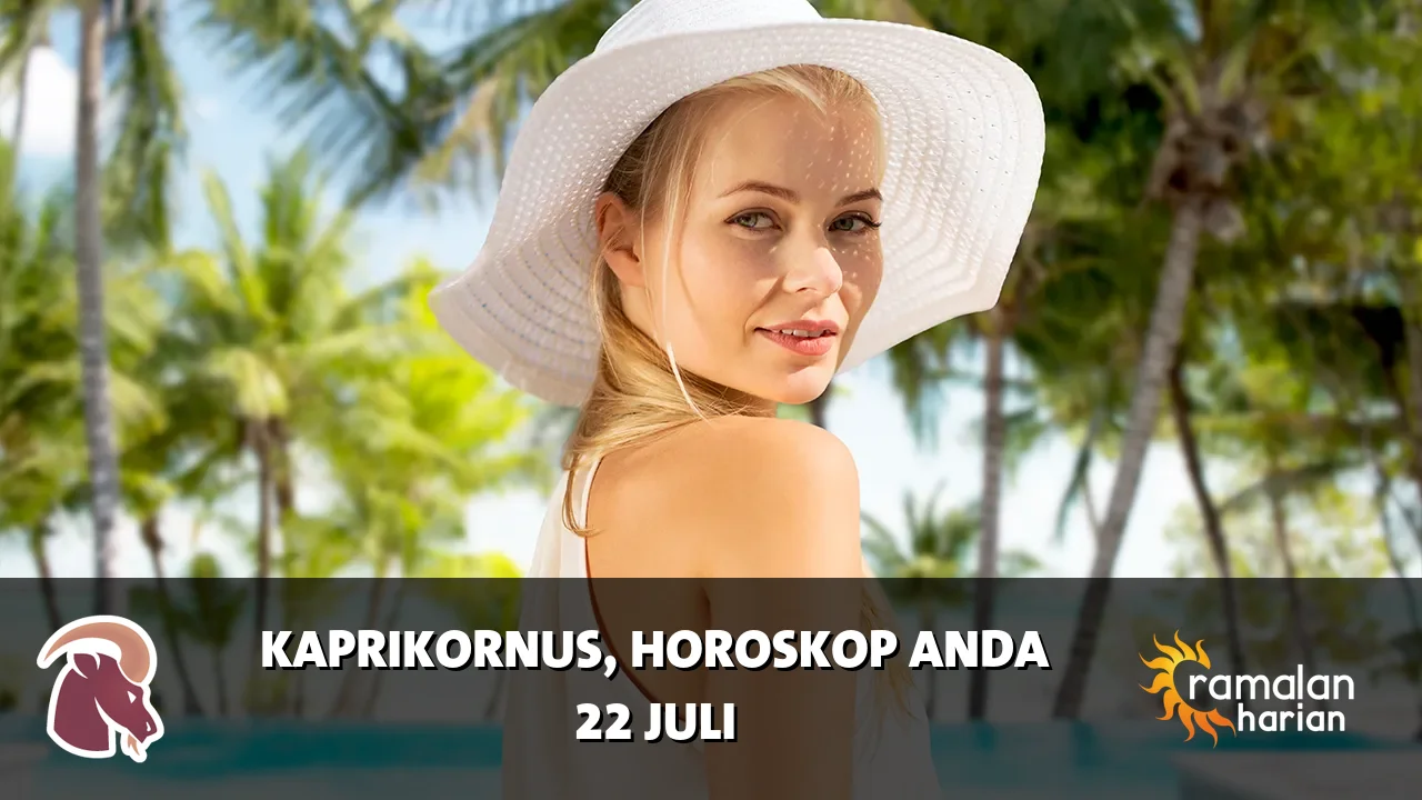 Horoskop Kaprikornus untuk Rabu, 22 Juli 2026