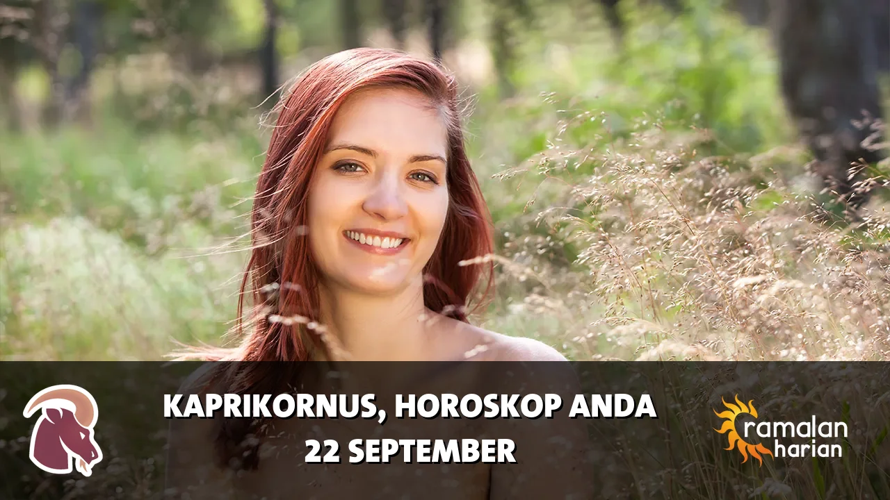 Horoskop Kaprikornus untuk Selasa, 22 September 2026