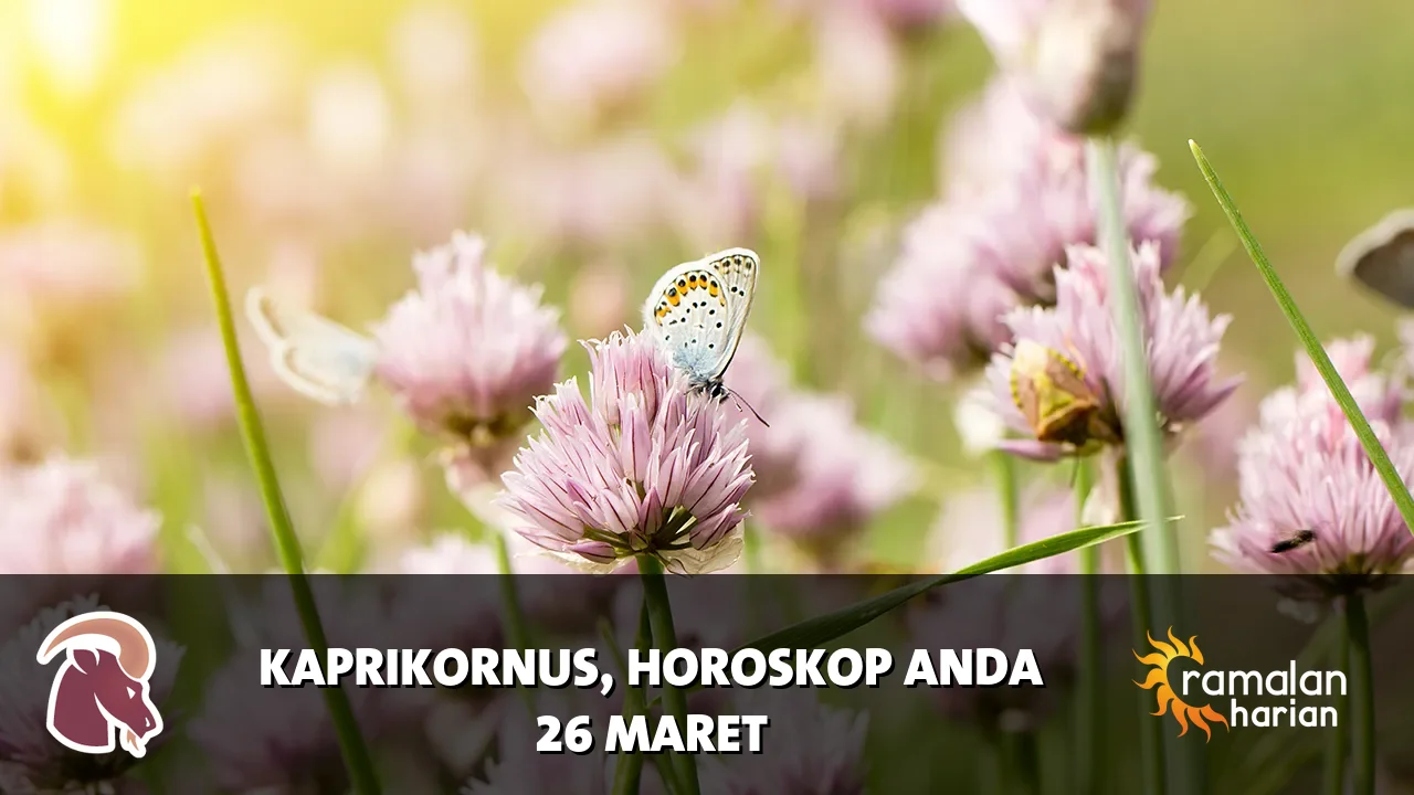 Horoskop Kaprikornus untuk Kamis, 26 Maret 2026