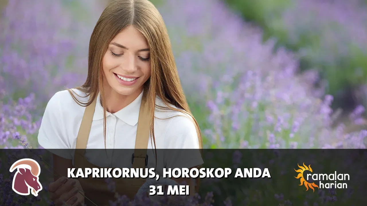 Horoskop Kaprikornus untuk Minggu, 31 Mei 2026