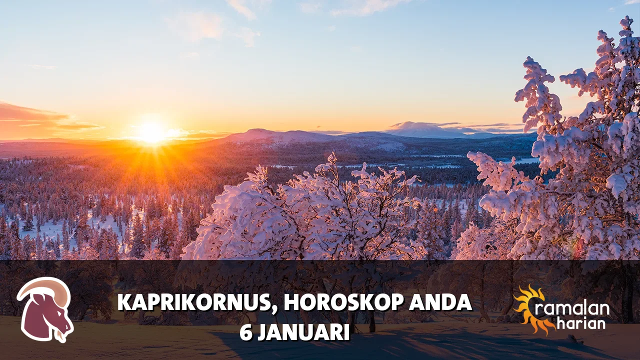 Horoskop Kaprikornus untuk Selasa, 6 Januari 2026