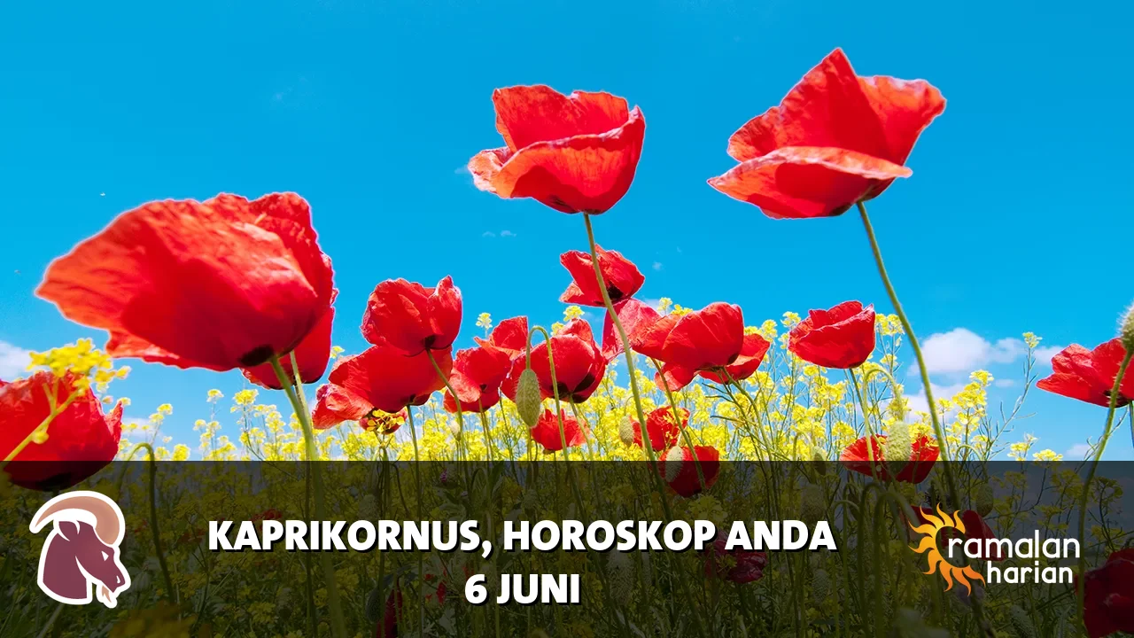 Horoskop Kaprikornus untuk Sabtu, 6 Juni 2026