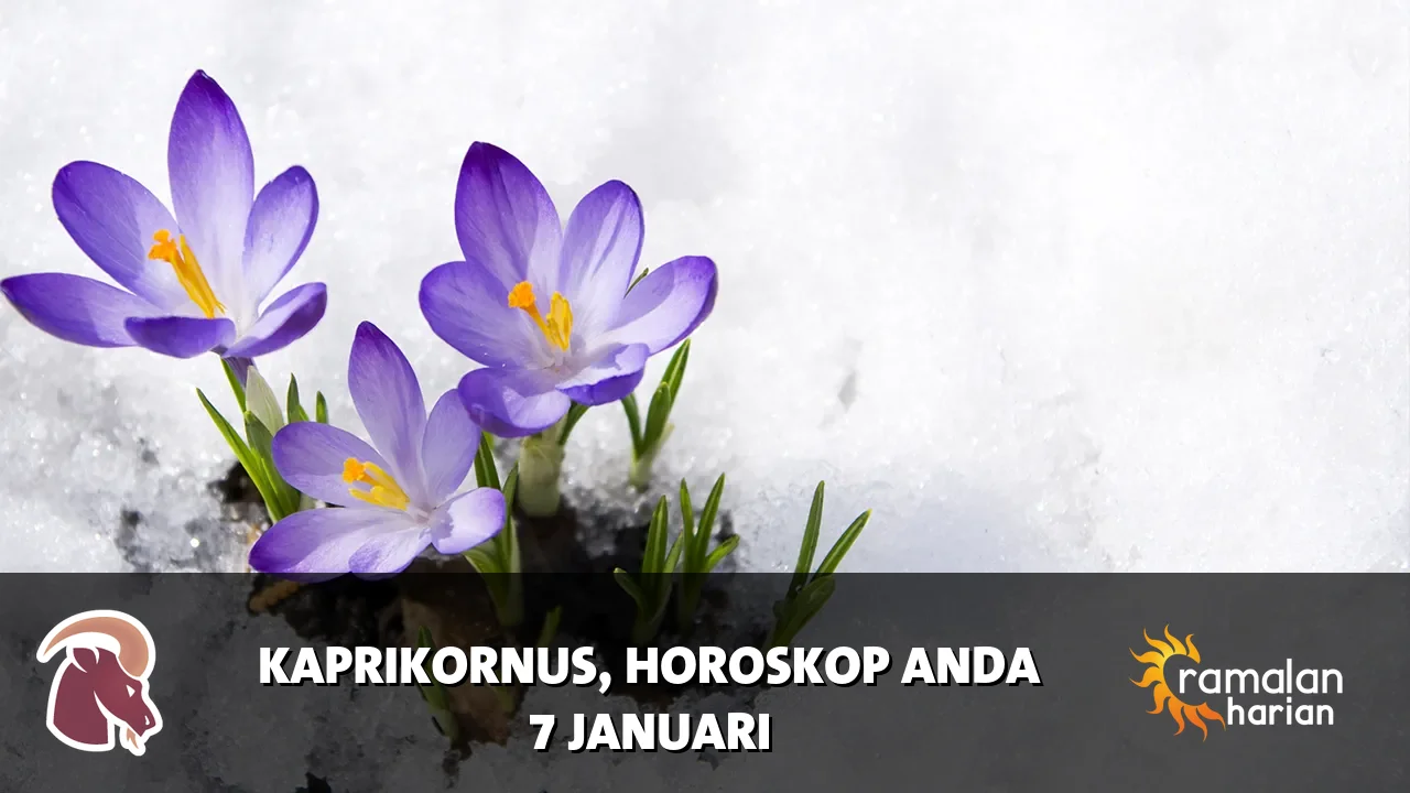 Horoskop Kaprikornus untuk Rabu, 7 Januari 2026