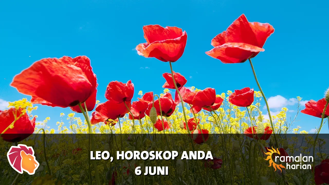 Horoskop Leo untuk Sabtu, 6 Juni 2026