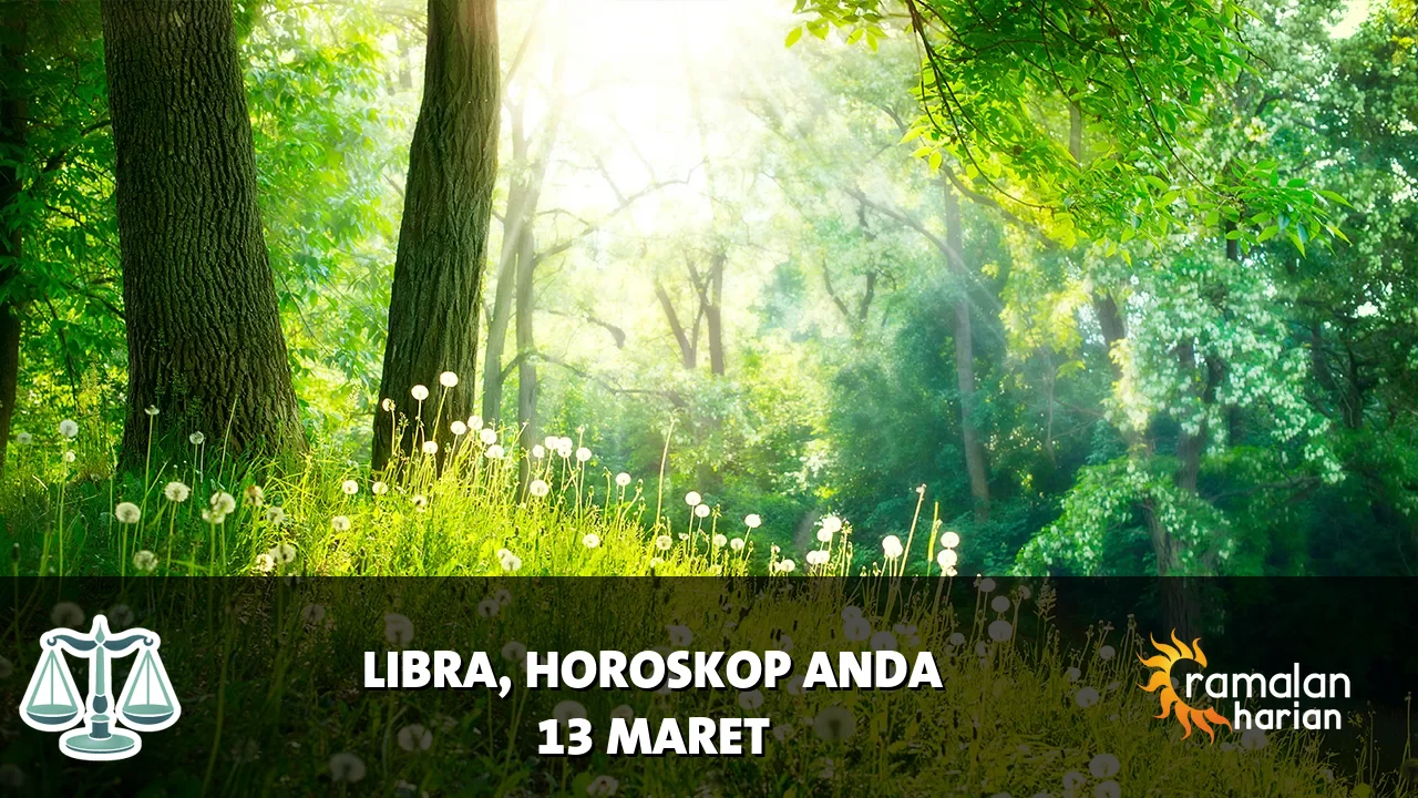 Horoskop Libra untuk Jumat, 13 Maret 2026