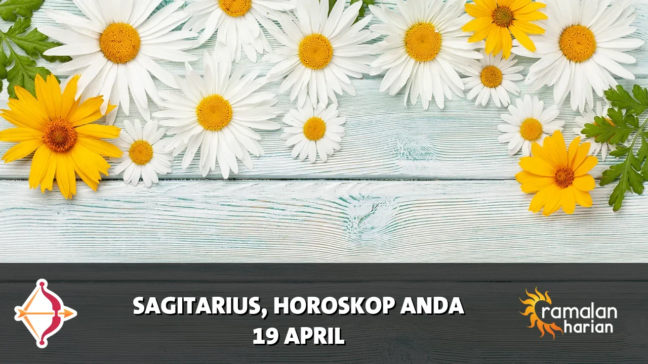 Horoskop Sagitarius untuk Minggu, 19 April 2026
