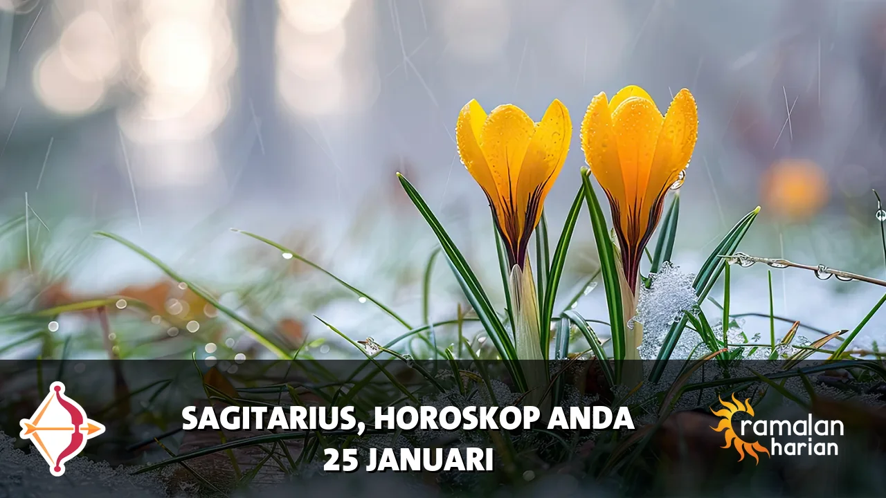 Horoskop Sagitarius untuk Minggu, 25 Januari 2026