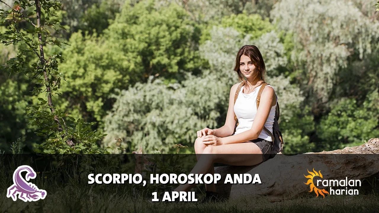 Horoskop Scorpio untuk Rabu, 1 April 2026