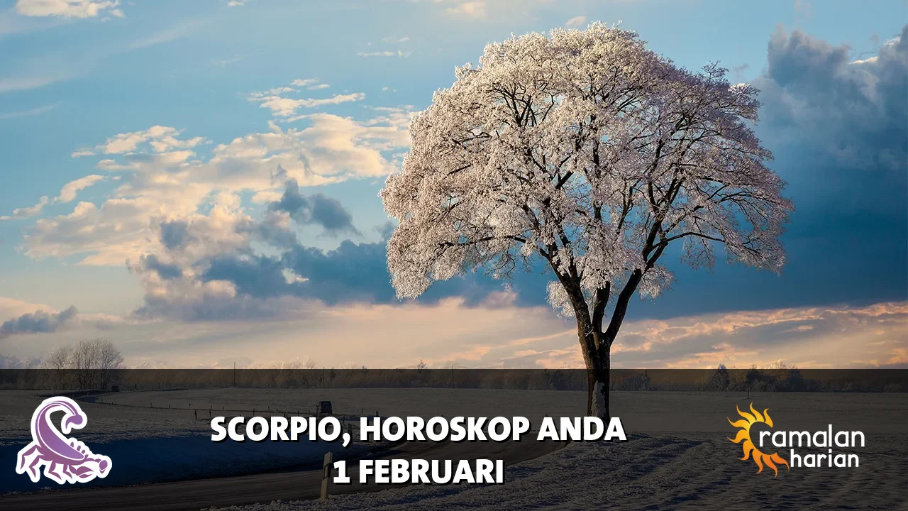 Horoskop Scorpio untuk Minggu, 1 Februari 2026