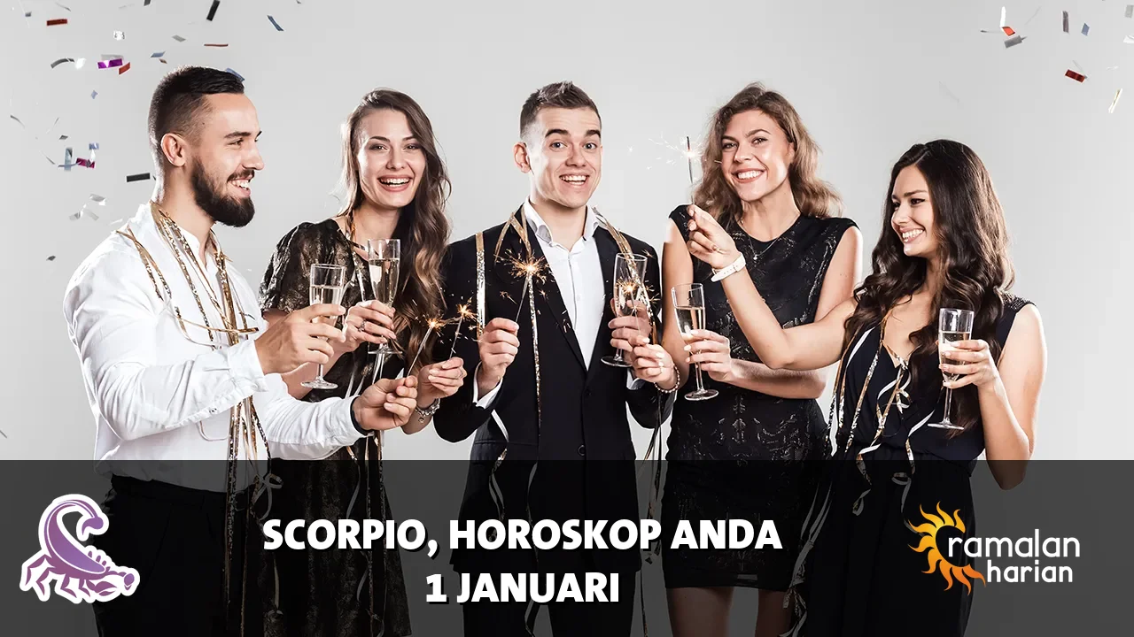 Horoskop Scorpio untuk Kamis, 1 Januari 2026