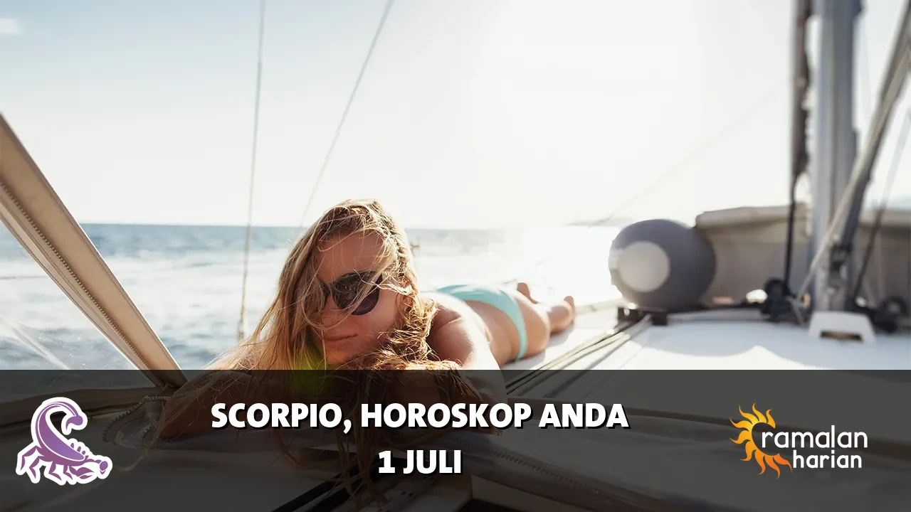 Horoskop Scorpio untuk Rabu, 1 Juli 2026
