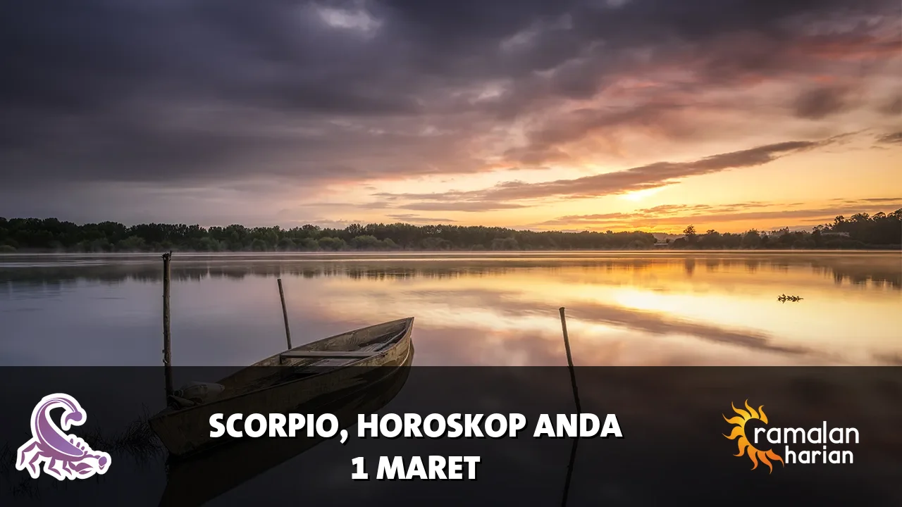 Horoskop Scorpio untuk Minggu, 1 Maret 2026