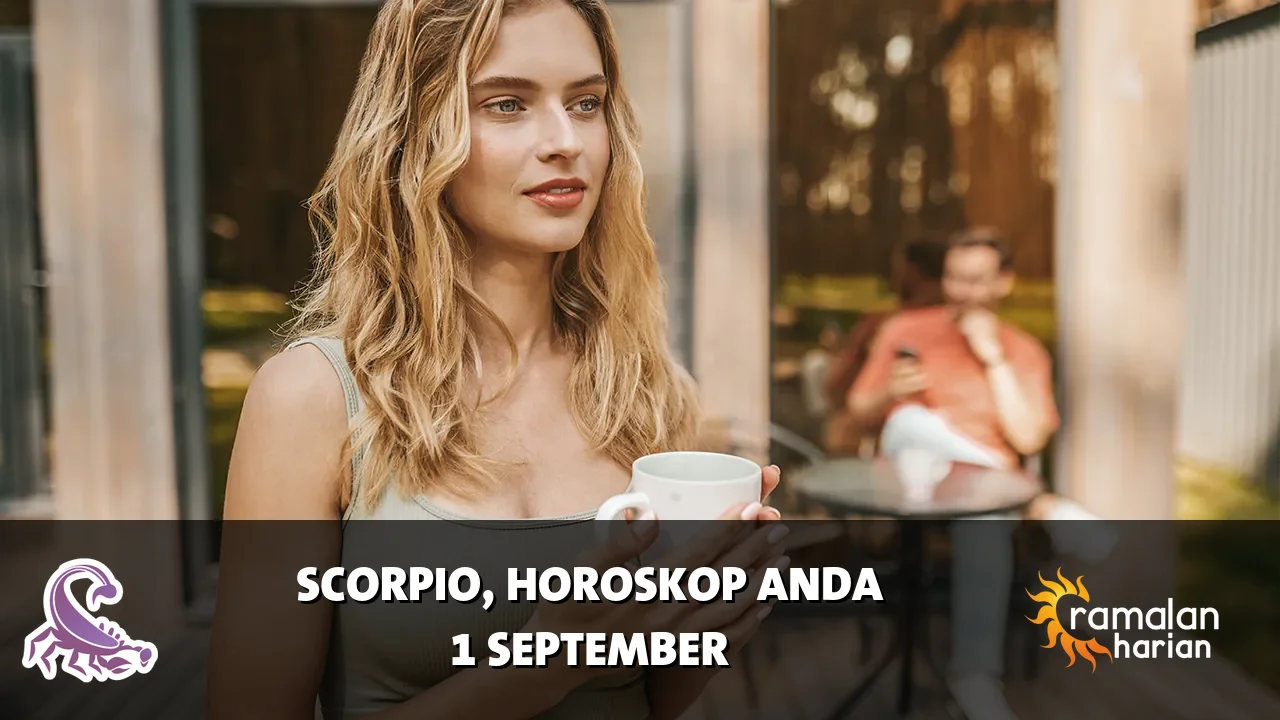 Horoskop Scorpio untuk Selasa, 1 September 2026