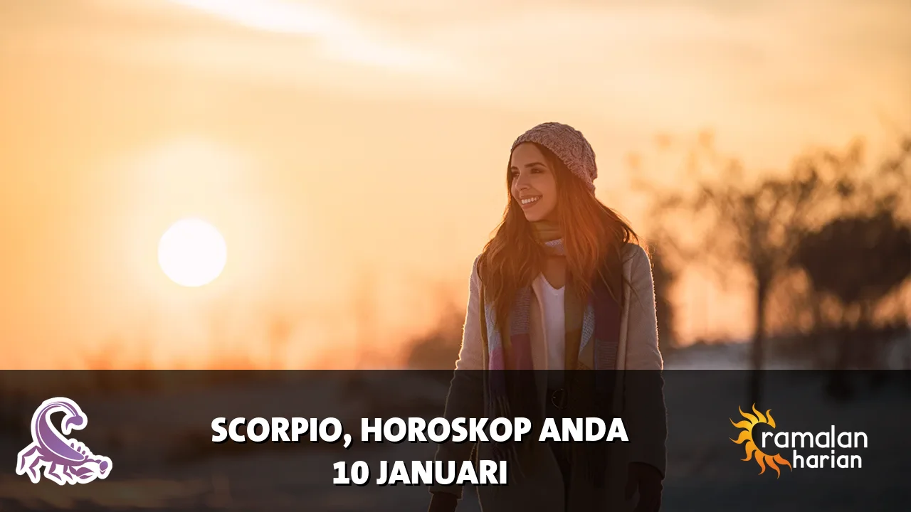 Horoskop Scorpio untuk Sabtu, 10 Januari 2026
