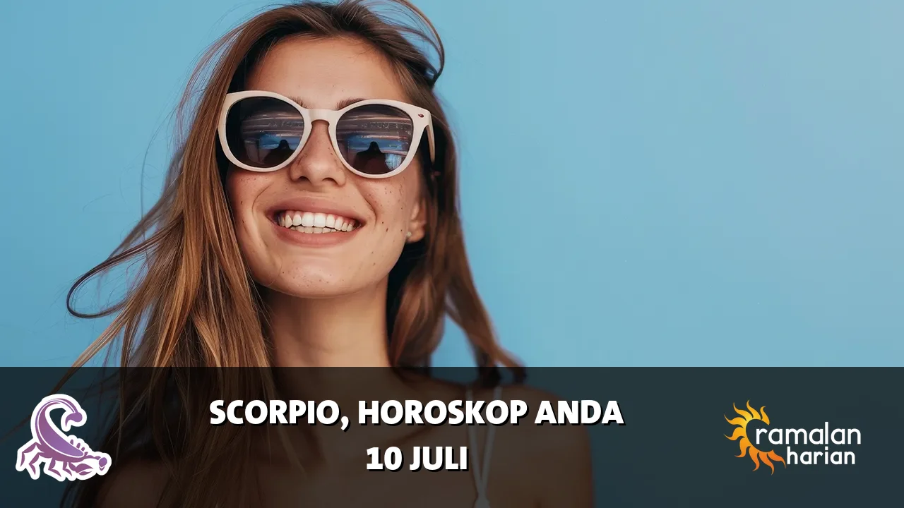 Horoskop Scorpio untuk Jumat, 10 Juli 2026