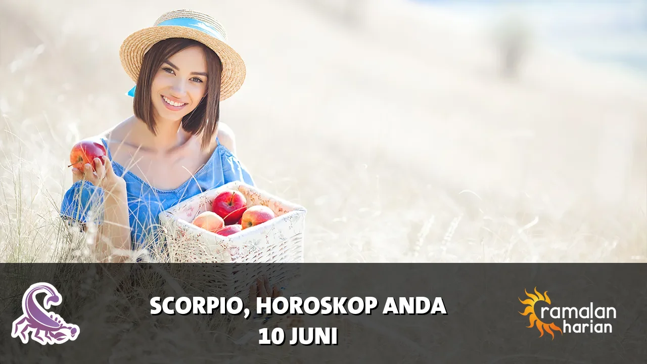 Horoskop Scorpio untuk Rabu, 10 Juni 2026