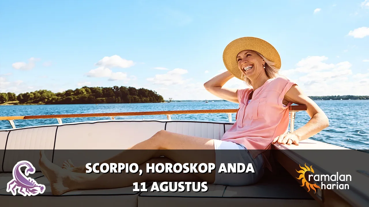 Horoskop Scorpio untuk Selasa, 11 Agustus 2026
