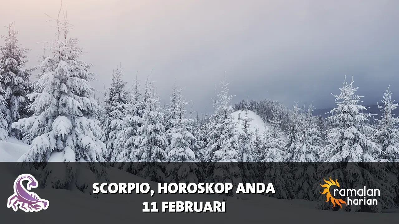 Horoskop Scorpio untuk Rabu, 11 Februari 2026