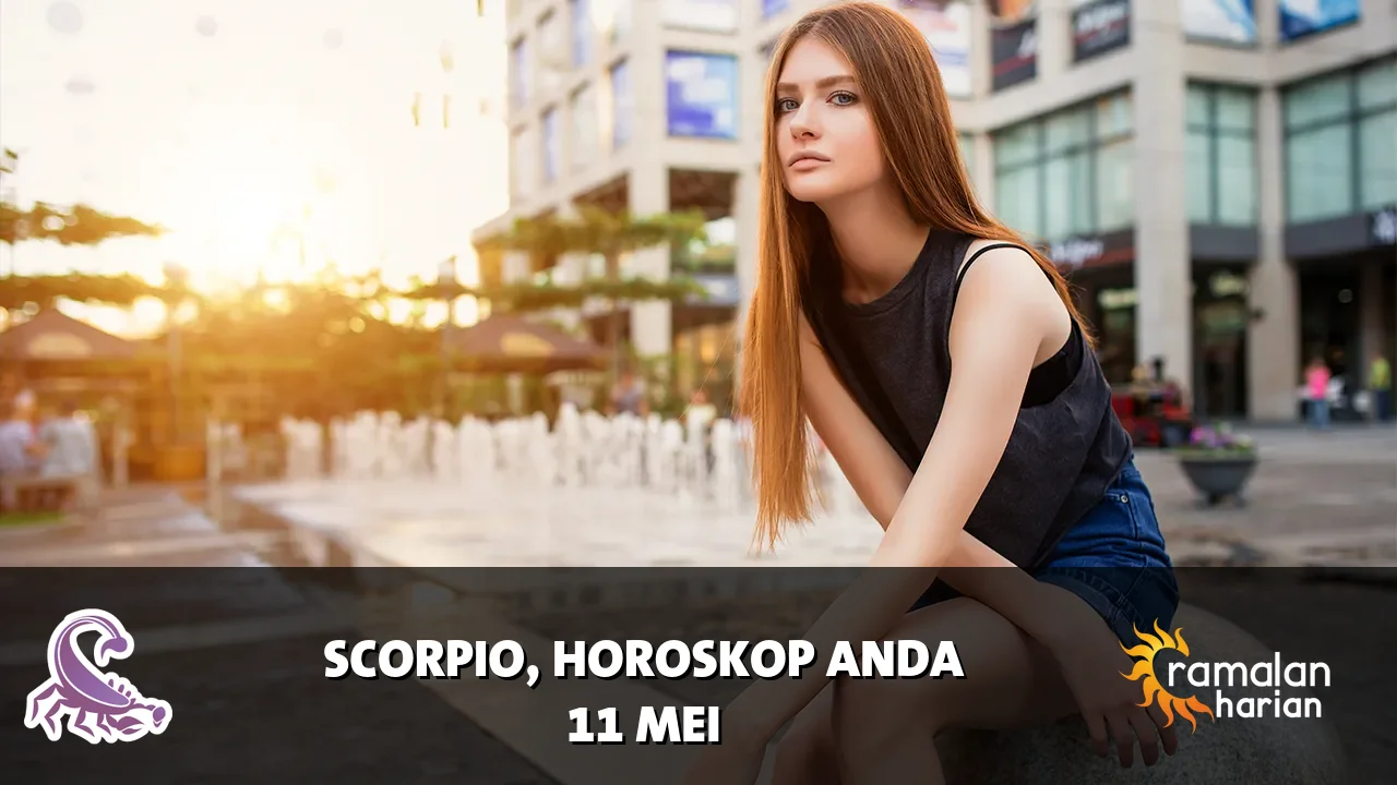 Horoskop Scorpio untuk Senin, 11 Mei 2026