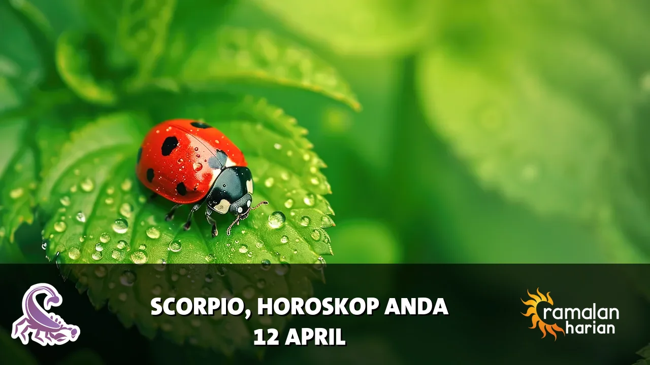 Horoskop Scorpio untuk Minggu, 12 April 2026