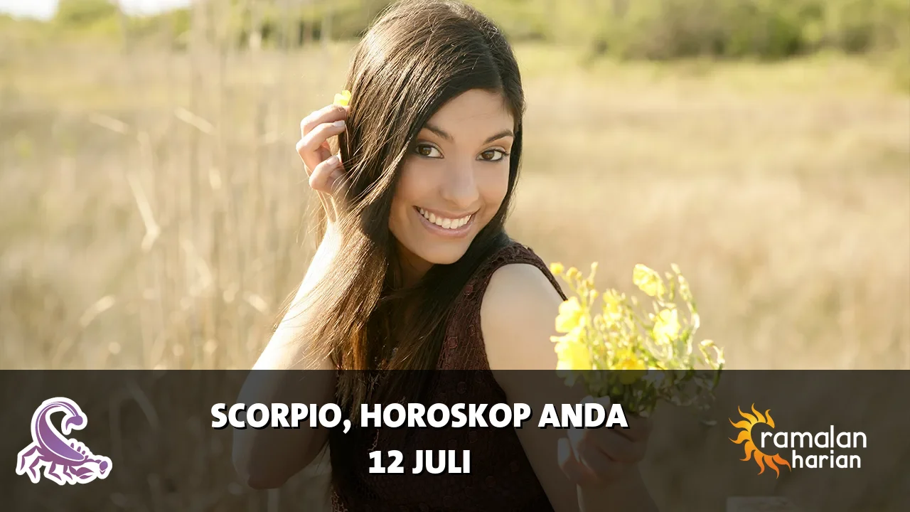 Horoskop Scorpio untuk Minggu, 12 Juli 2026