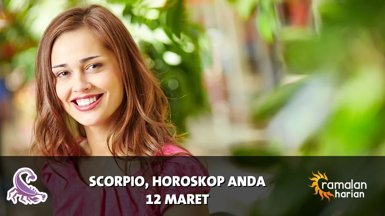 Horoskop Scorpio untuk Kamis, 12 Maret 2026