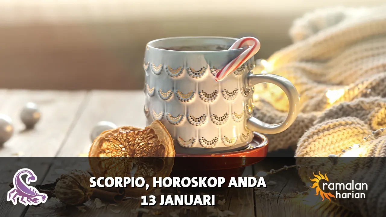 Horoskop Scorpio untuk Selasa, 13 Januari 2026